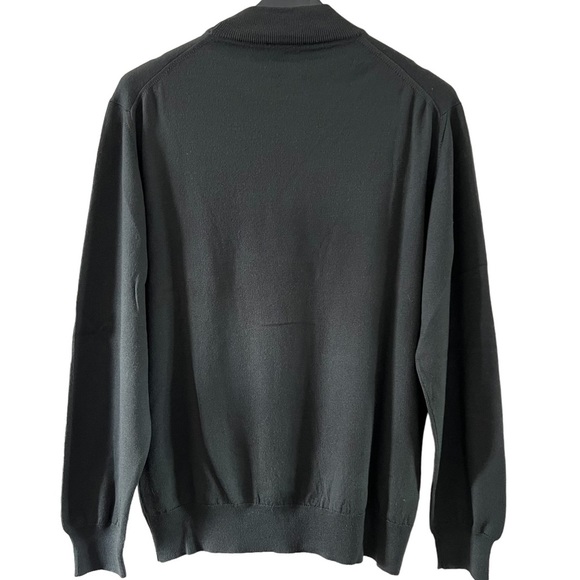 Ermenegildo Zegna 100% Wool Men Crew Neck Pullover Sweater Made in Italy - Picture 2 of 9